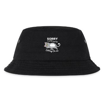 nicht morgens, zu spät kommen, den Wecker verpassen - Kinder Bucket Hat - Schwarz - Vorne