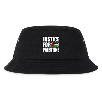 Justice for palestine - Kids’ Bucket Hat - black - Front
