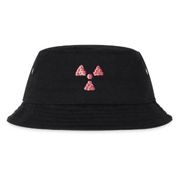 Radioaktive Kleerose, Manip, Radioradiologie - Kinder Bucket Hat - Schwarz - Vorne