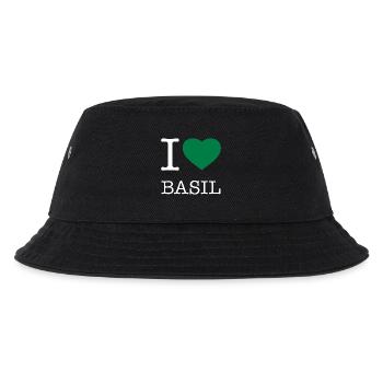 J’AIME LE BASILIC Basilikum - Bob Enfant - noir - Devant