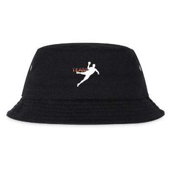 EM Handball Team Deutschland Symbol Logo Verein - Kinder Bucket Hat - Schwarz - Vorne