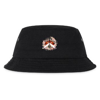 coccinelle rayonnante enchanteresse avec des fleurs - Bob Enfant - noir - Devant