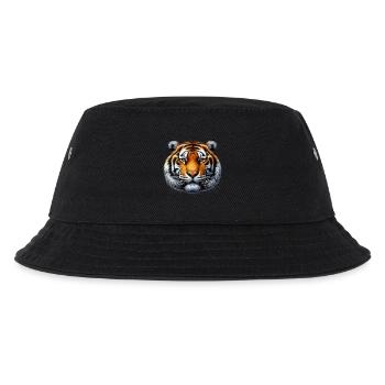 Tiger - Kinder Bucket Hat - Schwarz - Vorne