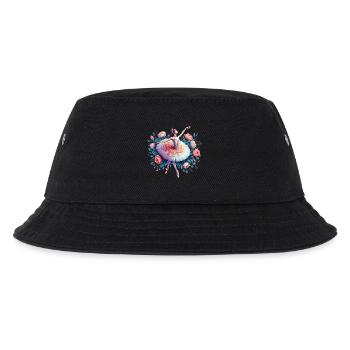 Balletttänzerin mit Tutu - Kinder Bucket Hat - Schwarz - Vorne