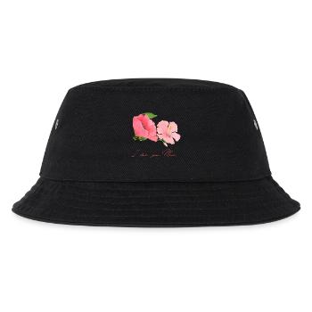 Fête des Mères Motif Fleurs Flower Power - Bob Enfant - noir - Devant