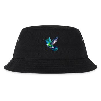 Hummingbird - Kids’ Bucket Hat - black - Front