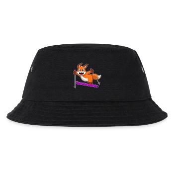 Fuchs Ski Jumper Ski Winter Sports - Kids’ Bucket Hat - black - Front