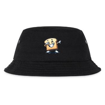 Pain Grillé Pain Blanc Dabbing Dessin Animé Cool Drôle - Bob Enfant - noir - Devant