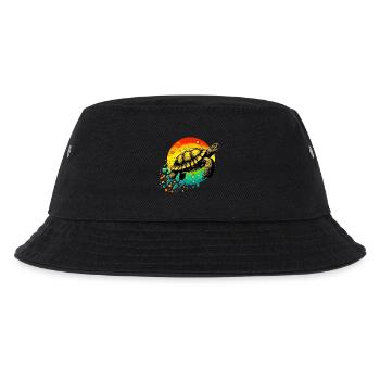 Turtle - Kids’ Bucket Hat - black - Front