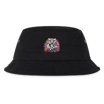 Lemur - Kids’ Bucket Hat - black - Front