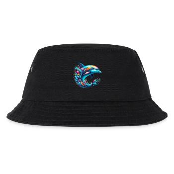 Dolphin - Kids’ Bucket Hat - black - Front