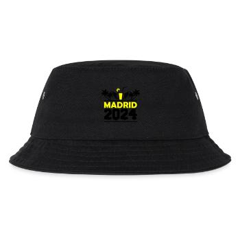 madrid 2024 - Kinder Bucket Hat - Schwarz - Vorne