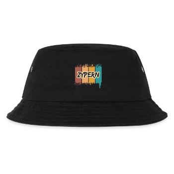 Geschenk für Zypern - Kinder Bucket Hat - Schwarz - Vorne