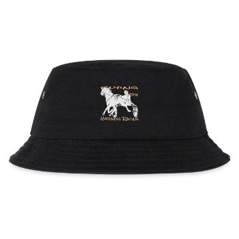 Trotter trotting race - Kids’ Bucket Hat - black - Front