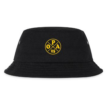 Opa 2025 - Kinder Bucket Hat - Schwarz - Vorne