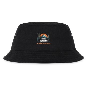 Ultra Running - Kids’ Bucket Hat - black - Front