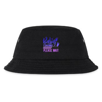 Baby loading babes women mother design newborn - Kids’ Bucket Hat - black - Front