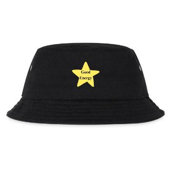 Good Energy - Kinder Bucket Hat - Schwarz - Vorne