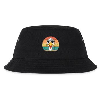 Gans - Kinder Bucket Hat - Schwarz - Vorne