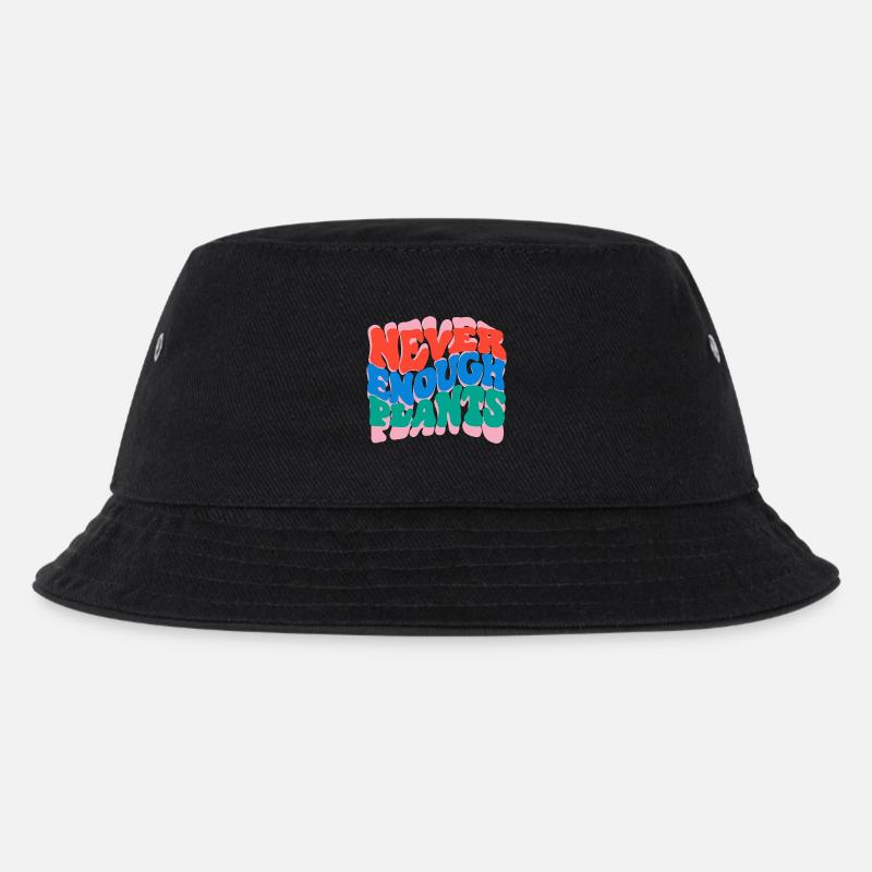Never enough plants - Kids’ Bucket Hat - black