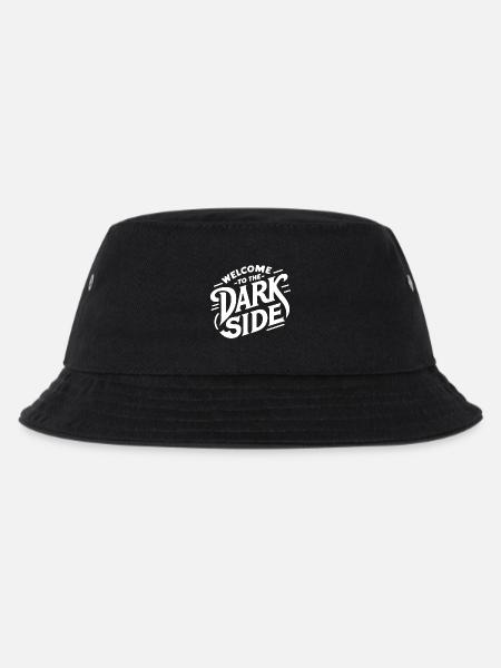 Die dunkle Seite (dunkel) - Kinder Bucket Hat - Schwarz