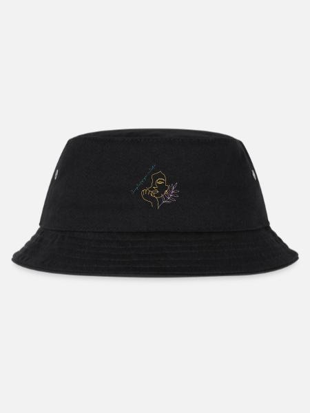 Simplify your Life - Kinder Bucket Hat - Schwarz