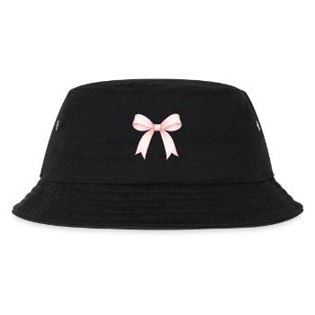 cute bow - Kids’ Bucket Hat - black - Front