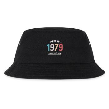 Made in 1979 - Limited Edition - Geburtsjahr - Kinder Bucket Hat - Schwarz - Vorne
