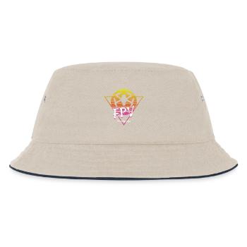 FPV freestyle drone - Kids’ Bucket Hat - ecru/navy - Front