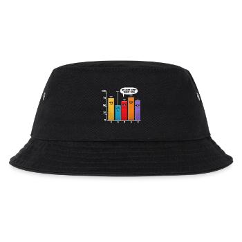 Data Science Analysis - Kids’ Bucket Hat - black - Front