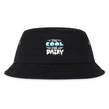 Laktoseintoleranz Laktoseintolerant - Kinder Bucket Hat - Schwarz - Vorne
