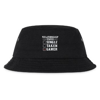 Gamer Relationship Status Shirt - Kids’ Bucket Hat - black - Front