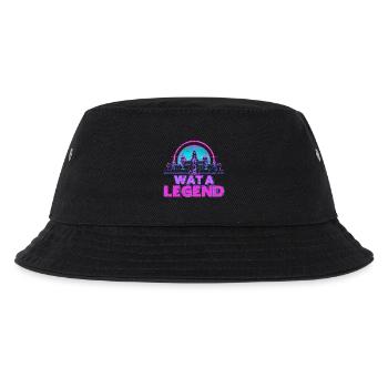 Kambodscha Kambodschaner Wat A Legend - Kinder Bucket Hat - Schwarz - Vorne
