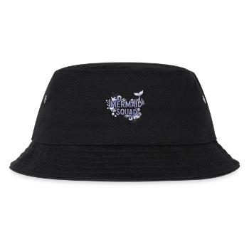 Mermaid Squad Meerjungfrau Ozean Geschenk Lustig - Kinder Bucket Hat - Schwarz - Vorne