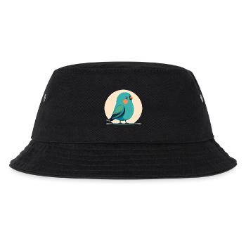 Petit oiseau vert-bleu - Bob Enfant - noir - Devant