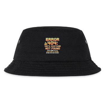 Error 404 Kinderkostüm nicht gefunden - Kinder Bucket Hat - Schwarz - Vorne