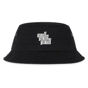 Be Kind Be True Be You Inspirational Self-Love - Kids’ Bucket Hat - black - Front