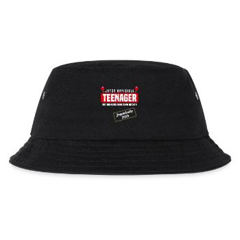 Jugendweihe 2026 - Kinder Bucket Hat - Schwarz - Vorne