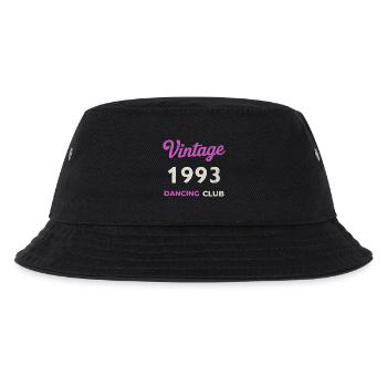 Vintage 1993 – Dancing Club Retro Birth Year - Kids’ Bucket Hat - black - Front