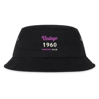 Vintage 1960 – Dancing Club Retro Birth Year - Kids’ Bucket Hat - black - Front