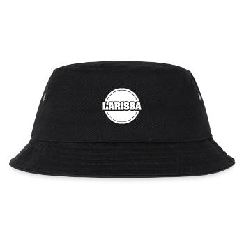 Vorname Larissa - Kinder Bucket Hat - Schwarz - Vorne