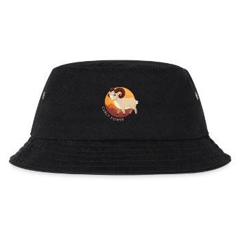 Böder Lockenkraft - Kinder Bucket Hat - Schwarz - Vorne