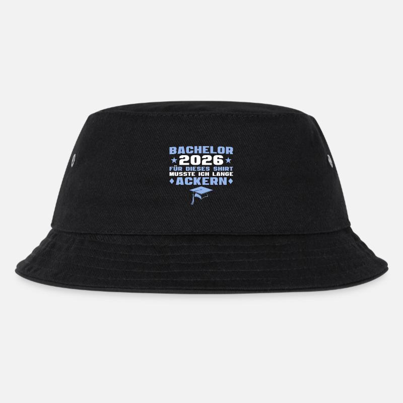 Bachelorprüfung bestanden Bachelor Abschluss 2026 - Kinder Bucket Hat - Schwarz