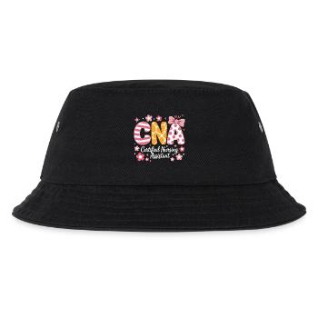 Caregiver Saying Funny Caregiver Gift - Kids’ Bucket Hat - black - Front