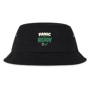 Ruhe Schlägt Panikbereitschaft, Lebensstil, - Kinder Bucket Hat - Schwarz - Vorne