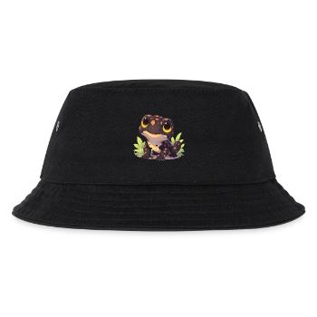 Feuersalamander Salamander - Kinder Bucket Hat - Schwarz - Vorne
