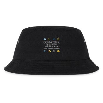 Corecore The Aesthetic of Everything Collage - Kids’ Bucket Hat - black - Front