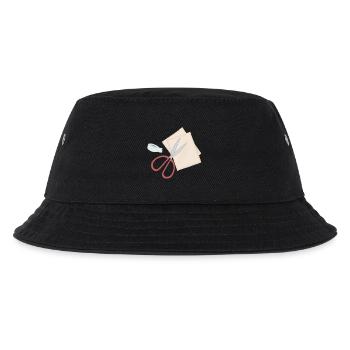Craft Scissors Motif Paper Studio - Kids’ Bucket Hat - black - Front