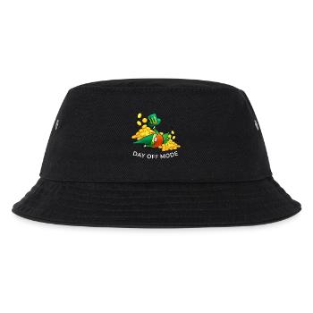 Day Off Mode Leprechaun - Kids’ Bucket Hat - black - Front
