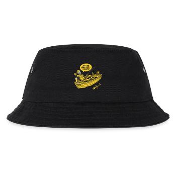 Encore un casting, Angler fun Shirt, sweat à capuche, casquette - Bob Enfant - noir - Devant